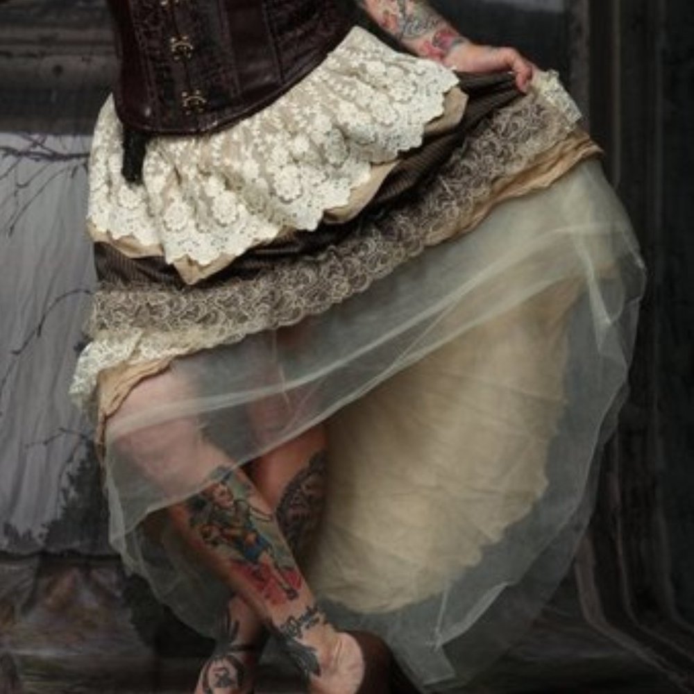Steampunk Bustle and Skirt